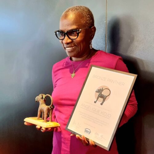 Prix ​​de la culture Villa Karo Panthère de bronze 2022 à Angélique Kidjo