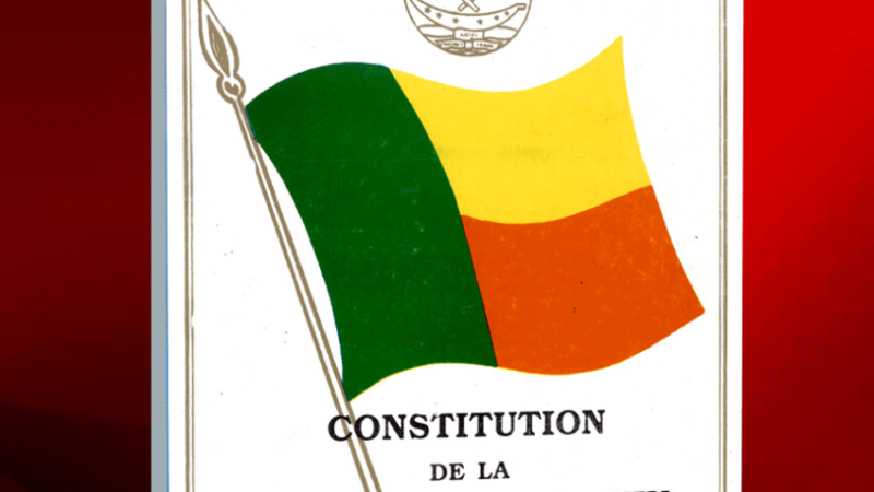 la constitution de la république révisée.  