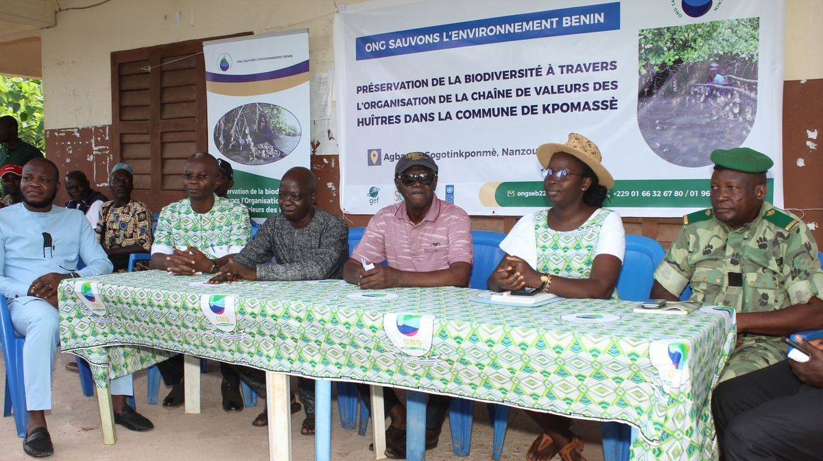 Préserver les huîtres, restaurer les mangroves : l’ONG Sauvons l’Environnement Bénin engage Kpomassè dans la sauvegarde de la biodiversité